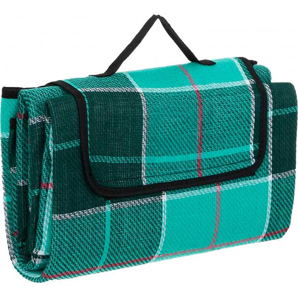 Коврик для пикника UP! (Underprice) 135х175 см коричневый в клетку