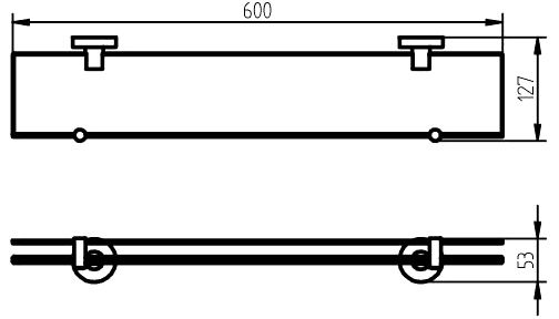 Полка Haceka Kosmos 402301