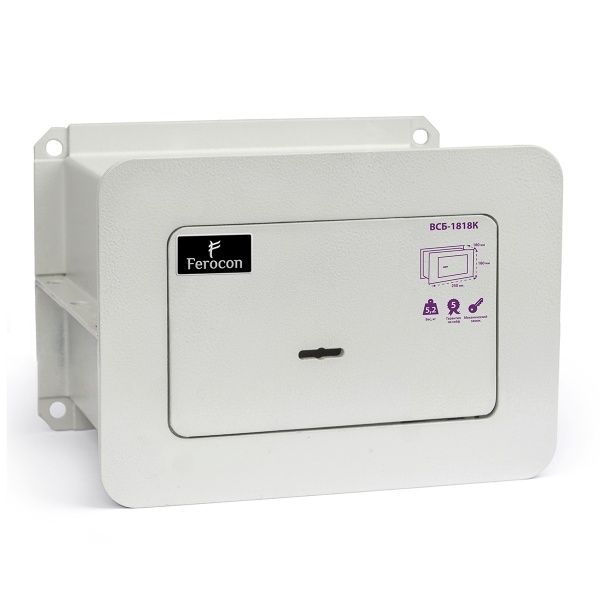 Сейф встраиваемый Ferocon ВСБ-1818К 180х250х180 мм 