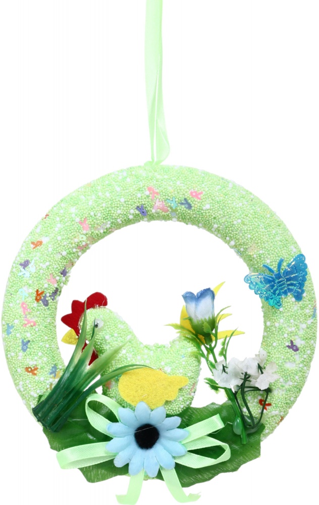 Декоративная подвеска Петух пасхальный 15 см 37108-7