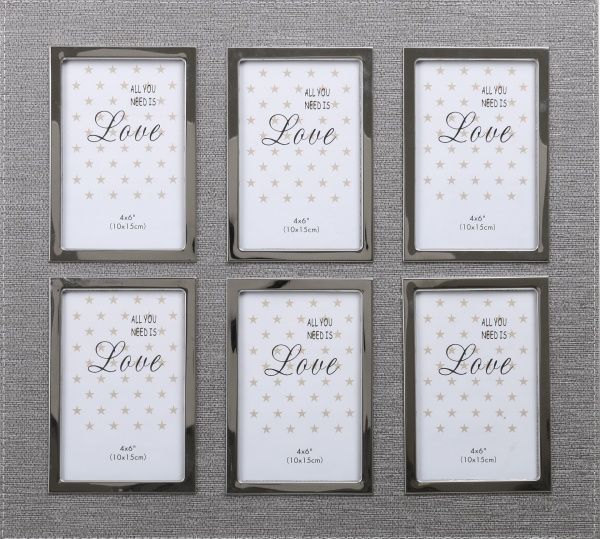 Коллаж Классика 10x15 см серый 