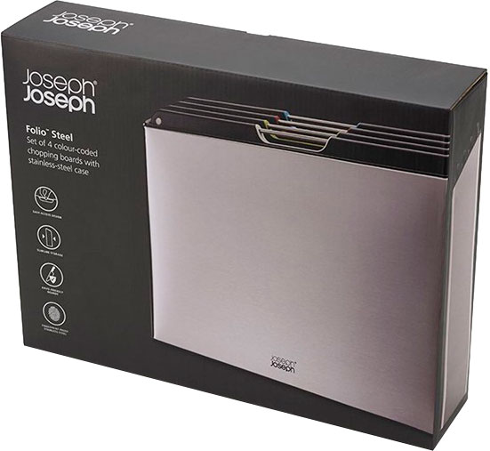 Набор досок разделочных Folio silver large 60170 (01000853) Joseph Joseph