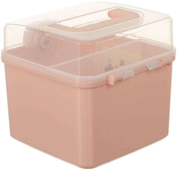 Органайзер декоративный для мелочей квадратный 15,5x15,5x15,5 см 