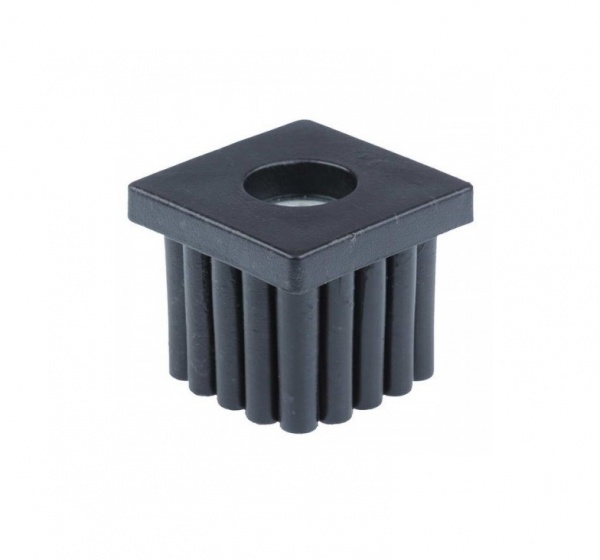 Заглушка на трубу квадратна Новація М10 50х50 мм внутрішня