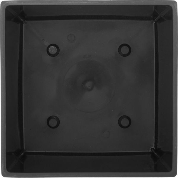 Горшок пластиковый Prosperplast Rato square 2 в 1 квадратный 35л коричневый (79580-440) 