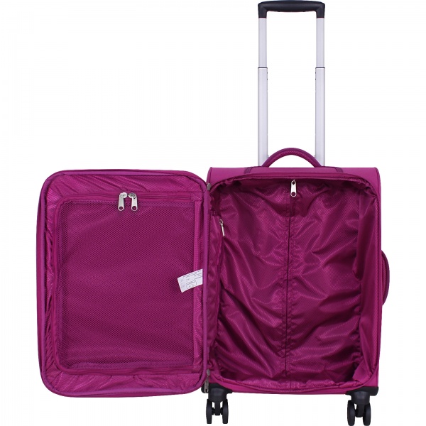 Чемодан Bagland S New 36 л малиновый 3799119 