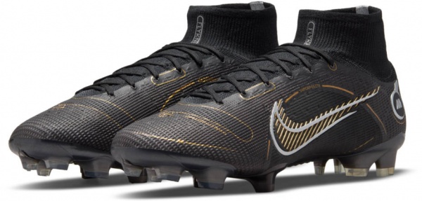 Бутсы Nike SUPERFLY 8 ELITE FG DJ2839-007 р.US 10 черный