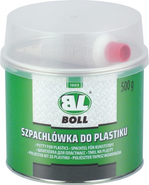 Шпаклевка для пластика темно-серая BOLL 0,5 кг