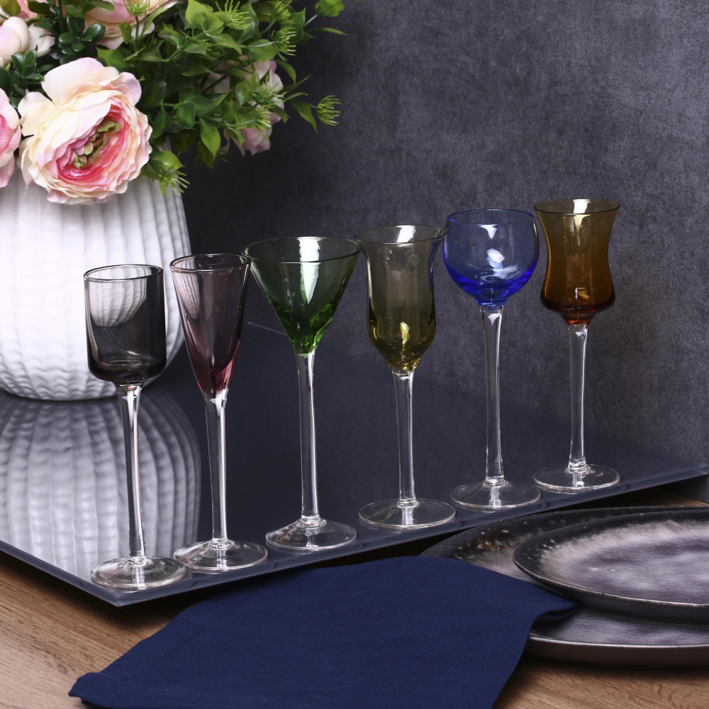 Набір чарок для лікеру Fiora Artland скло 60 мл 6 шт.