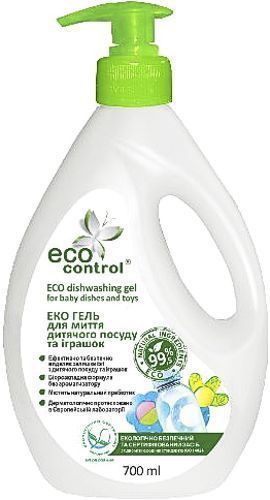 Средство для ручного мытья посуды ECO CONTROL детской посуды и игрушек 0,7л