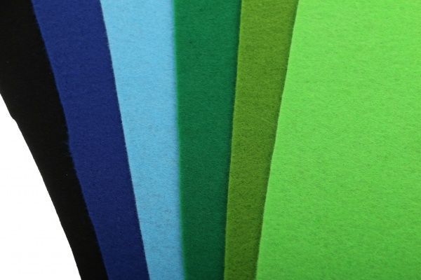 Набір фетру Природа 6 кольорів 1,2–1,4 мм, 30 х 20 см