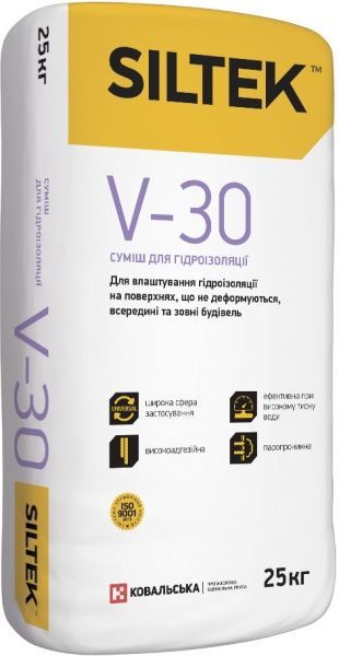Гідроізоляційна суміш Siltek V-30 25 кг