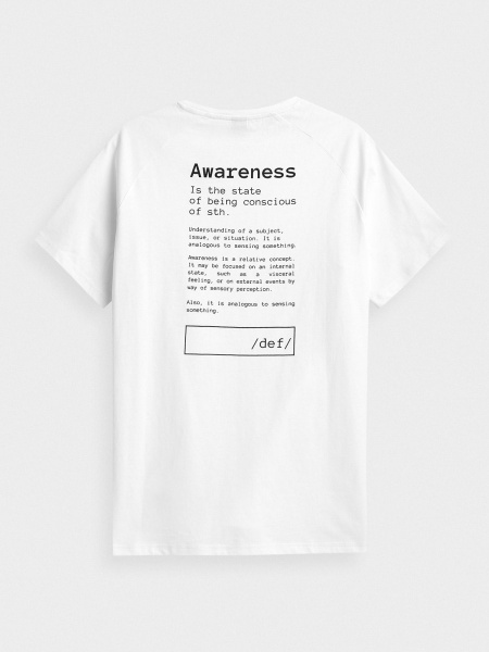 Футболка Outhorn HOZ21-TSM615-10S р.2XL білий