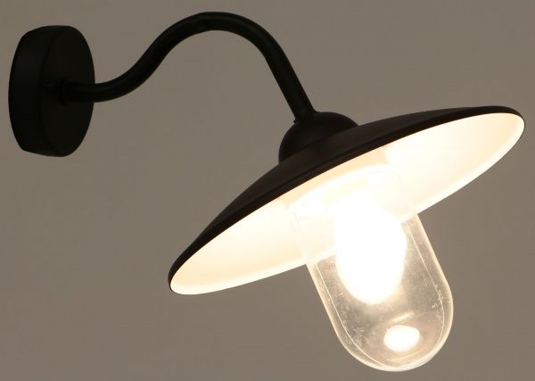 Светильник настенный Rabalux Vigo 8686 E27 60 Вт IP44 черный 