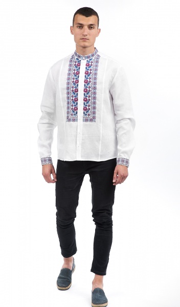 Вышиванка Эдельвика 172-19/00 белый р. XL 