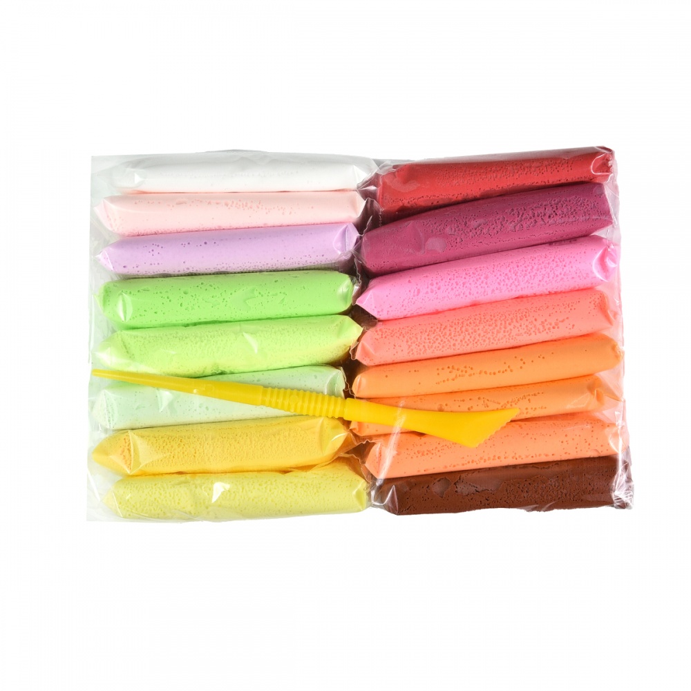 Повітряне ліплення Strateg U'DO Clay 16 кольорів 41059