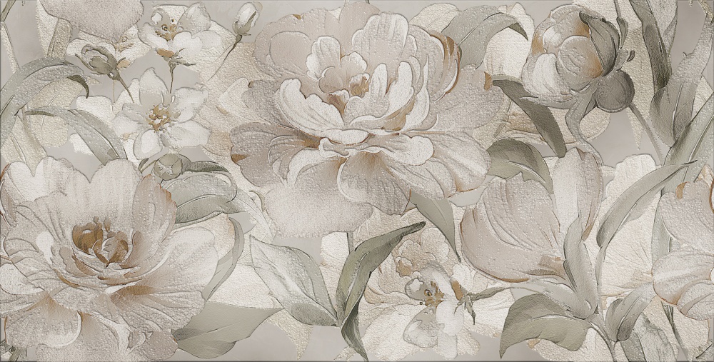 Плитка Allore Group Fiora Flower W\DEC M NR Saten 30,8х60,8 см