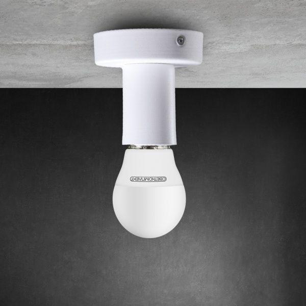 Светильник Светкомплект AS 8890 1x40 Вт E27 белый 