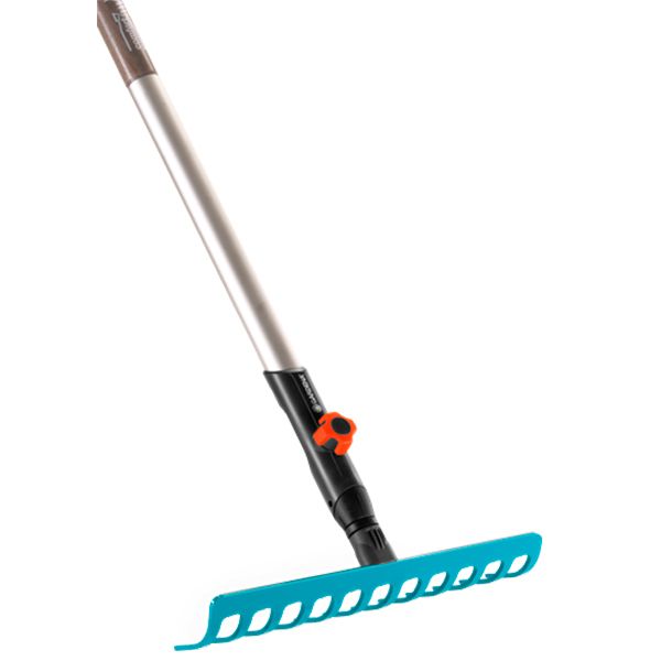 Грабли зубчатые Gardena Сombisystem 3024 с ручкой