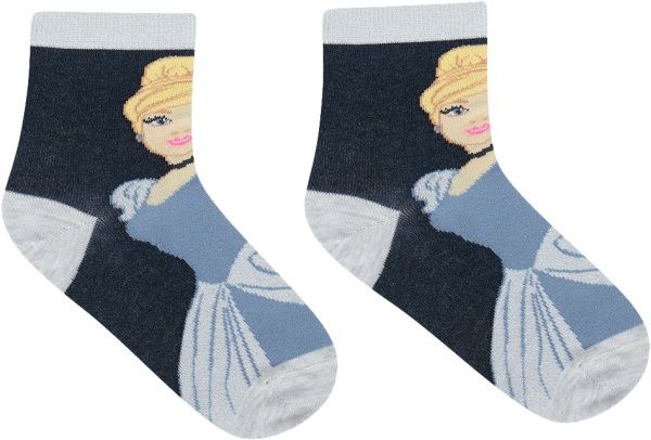 Носки детские Conte-Kids детские, CK DISNEY (принцессы) 388 17С-138СПМ р.18 темно-синий 