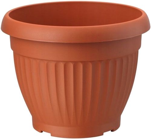 Горщик пластиковий Form Plastic Дона-55 круглий 65л теракот (0172-010) 