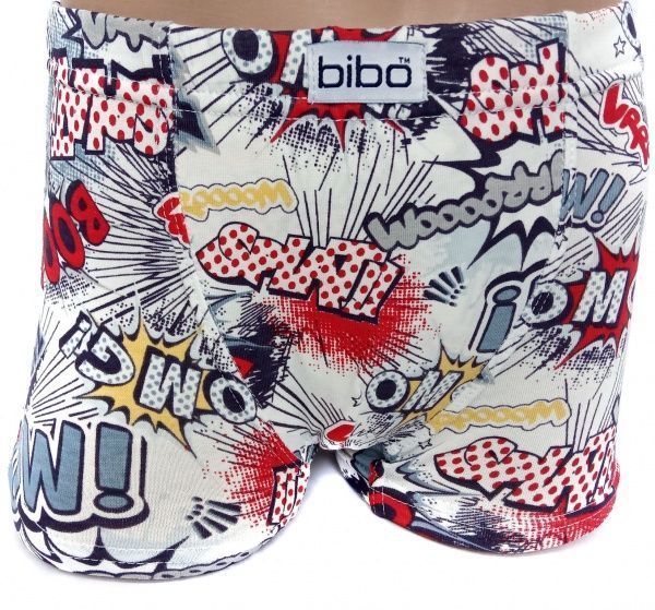 Трусы для мальчика Bibo 22031 р.152 белый с красным
