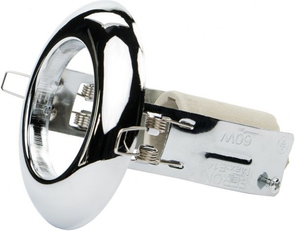 Светильник точечный Feron 2767 R-50 E14 хром 