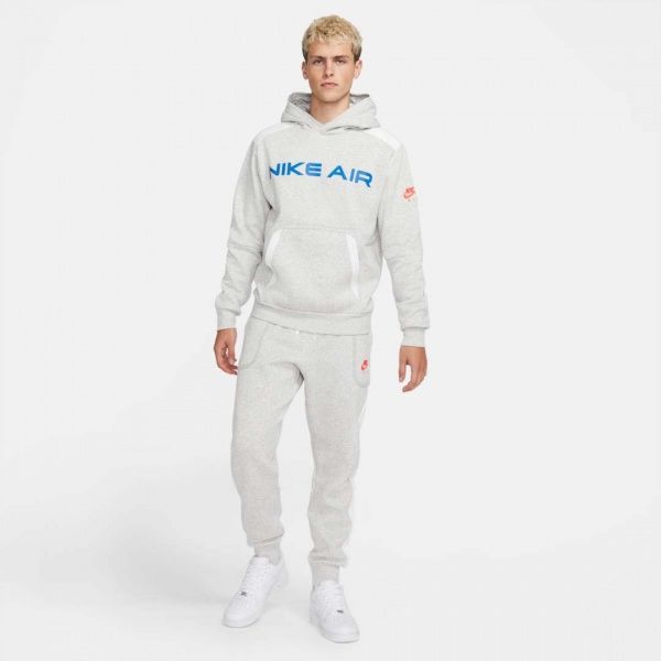 Джемпер Nike M NSW AIR PO FLC HOODIE DA0212-052 р. 2XL сірий