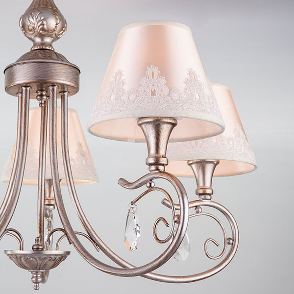 Люстра потолочная Strotskis Incanto 60069/5 5x40 Вт E14 серебряный 