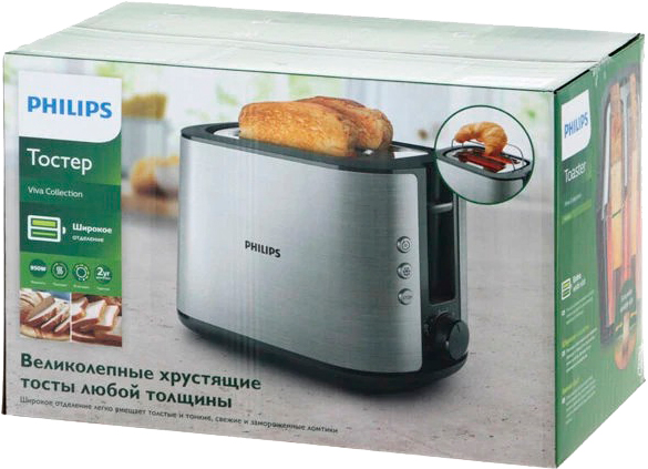 Тостер Philips Viva Collection HD2650/90 