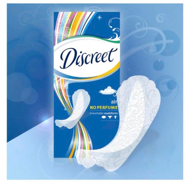 Прокладки Discreet Air multiform 100 шт.