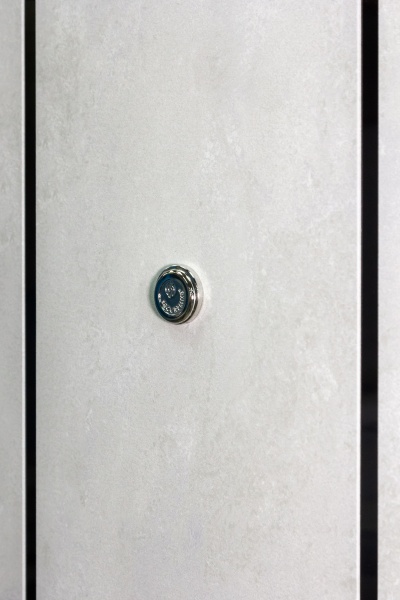 Двері вхідні Булат Гарант 535 бетон антрацит 2050x850 мм праві