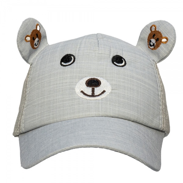 Кепка для хлопчиків Devilon 2-8 років р.47-52 сірий 519292 