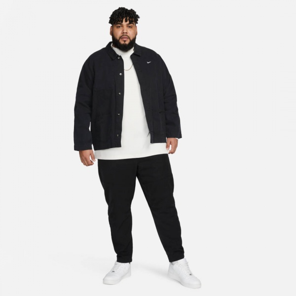 Футболка Nike M NL LS MOCK NECK SHIRT DX5868-030 р.L белый