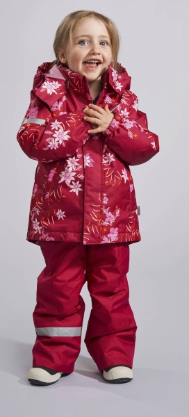 Костюм зимний для девочек Tutta by Reima (куртка и штаны) Sirri 3551 рост 128 розовый 6100004A 