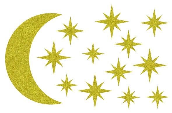 Декор из жидких обоев Звездное небо 5 Bioplast 1027 