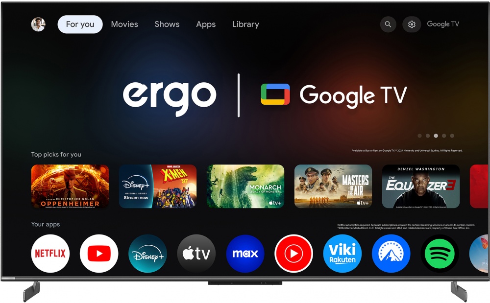 Телевизор Ergo 55MQ95 Game PRO