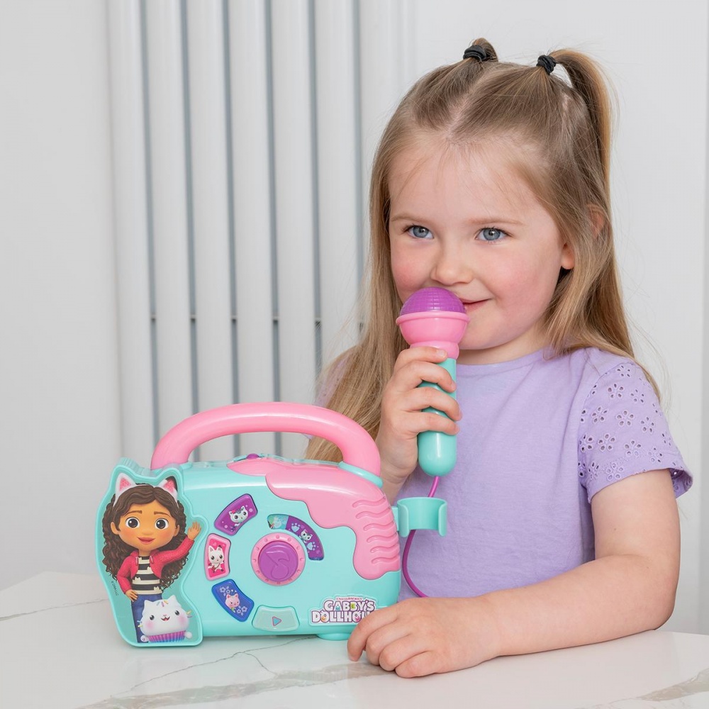 Игрушка музыкальная HTI Gabby's Dollhouse Бумбокс Габби 1500061