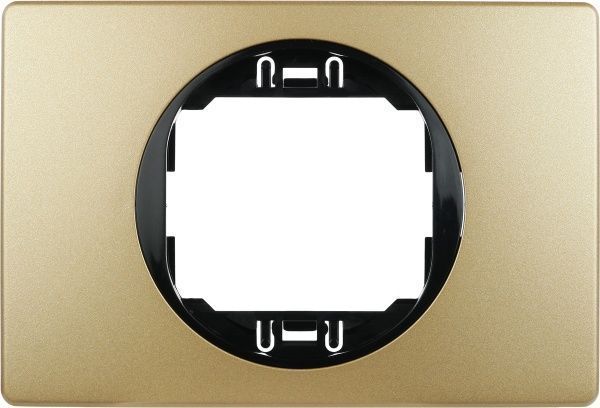 Рамка одномісна Aling-Conel EON горизонтальна золото E6803.GE