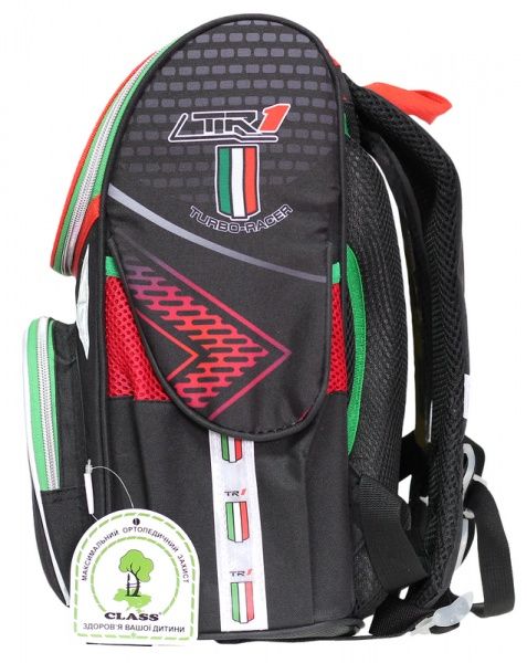 Ранец школьный CLASS Classic Case Racing Team 34x27x14 см 9926
