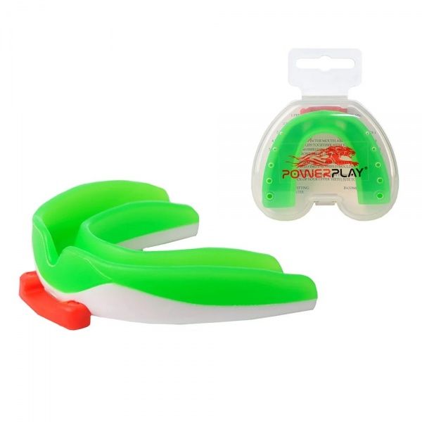 Капа PowerPlay PP_3316_SR_Green/White р. универсальный 