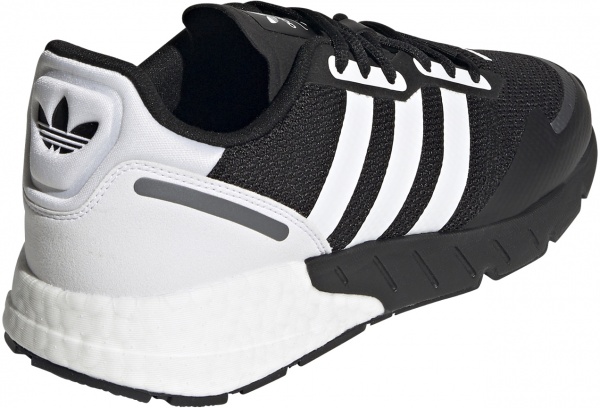 Кроссовки Adidas ZX 1K BOOST FX6515 р.UK 10,5 черно-белый