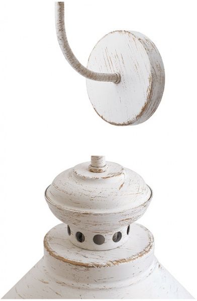 Бра Vesta Light 1x40 Вт E14 белый с золотистым LOFT 17171 біло-золотий 