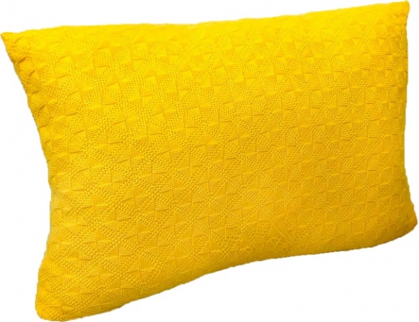 Подушка декоративная Винтаж Солнце 35x45 см желтый Прованс 