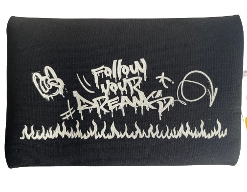 Пенал-косметичка 21х13 см с рисунком Тетрада в ассортименте