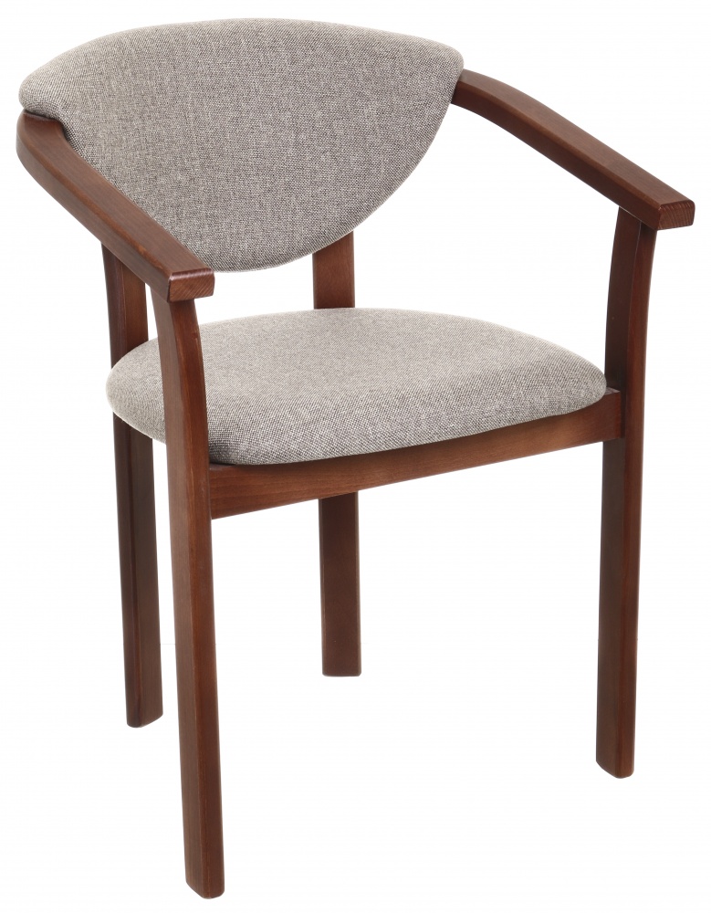 Крісло Скіф МП Аліса F15 бежевий / горіх