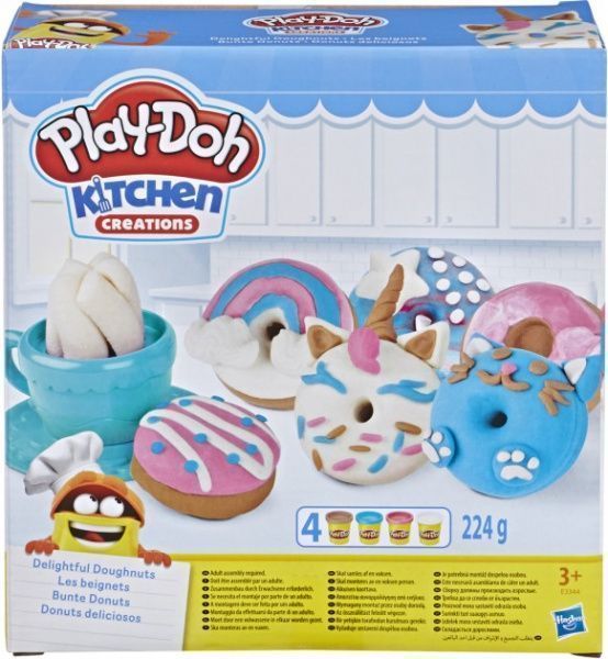 Игровой набор Hasbro Play Doh Выпечка и пончики (E3344)