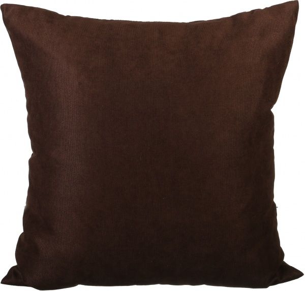 Подушка декоративная Велмарт 45x45 см темно-коричневый 
