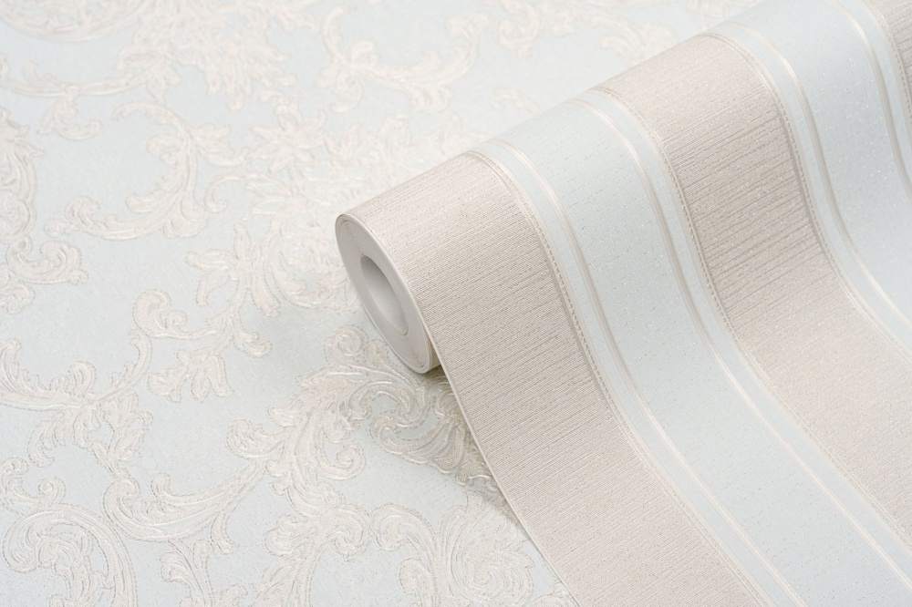 Шпалери вінілові на флізеліновій основі Слов'янські шпалери Elegance collection Ажур 2 2408-03 1,06x10,05 м