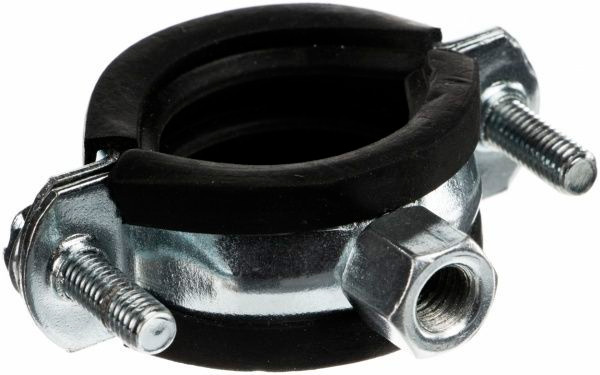 Хомут с резиновой прокладкой М8 32-37 мм 1